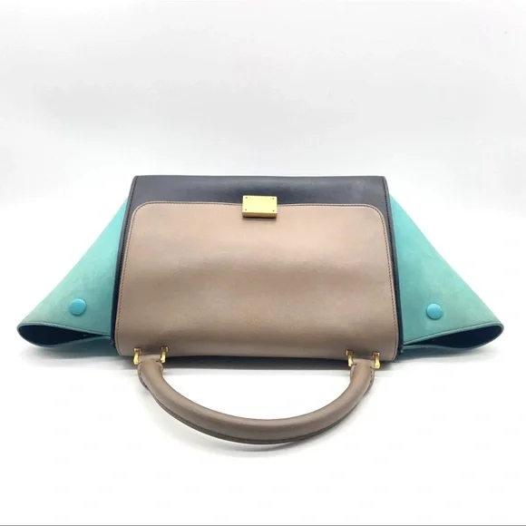 Celine Tricolor Trapeze Bag - Picture 6 of 16